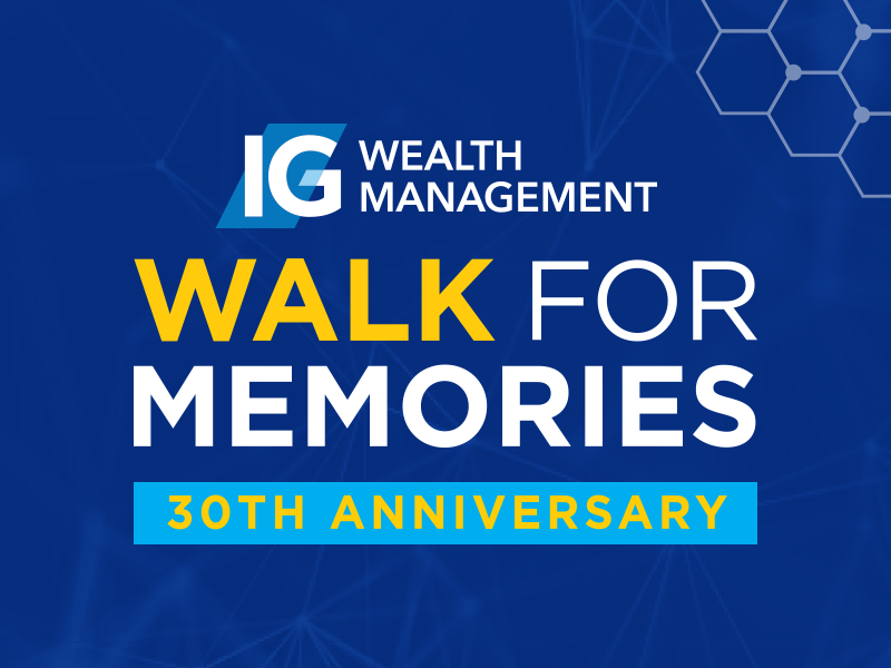 Ig Wealth Management Walk For Memories Alzheimer Society Of