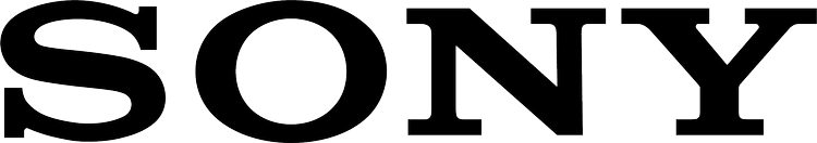 Sony black logo